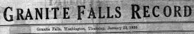 Granite Falls Record (newspaper)
